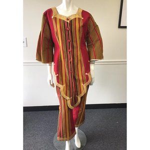 Uganda Africa Womens Ethnic Dress pant suit Tailor